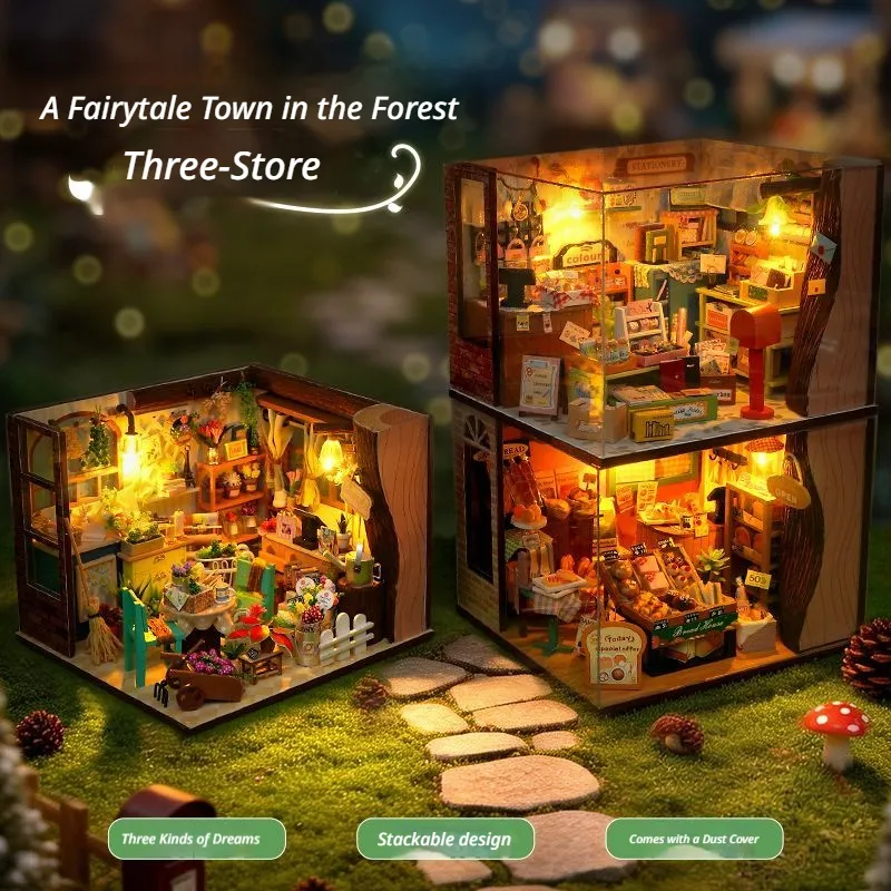 Journal Cottage Wooden Puzzle Model Kit | No Lights & No Electronic Components, All Tools Included, With Detailed Video Tutorial product detail 2