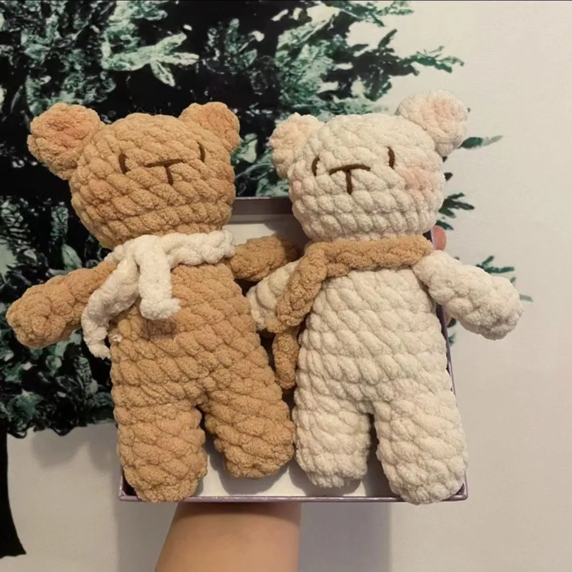 Cute Booty Bear Doll Crochet DIY Kit |2 Colors Available, With Video Tutorial product detail 4