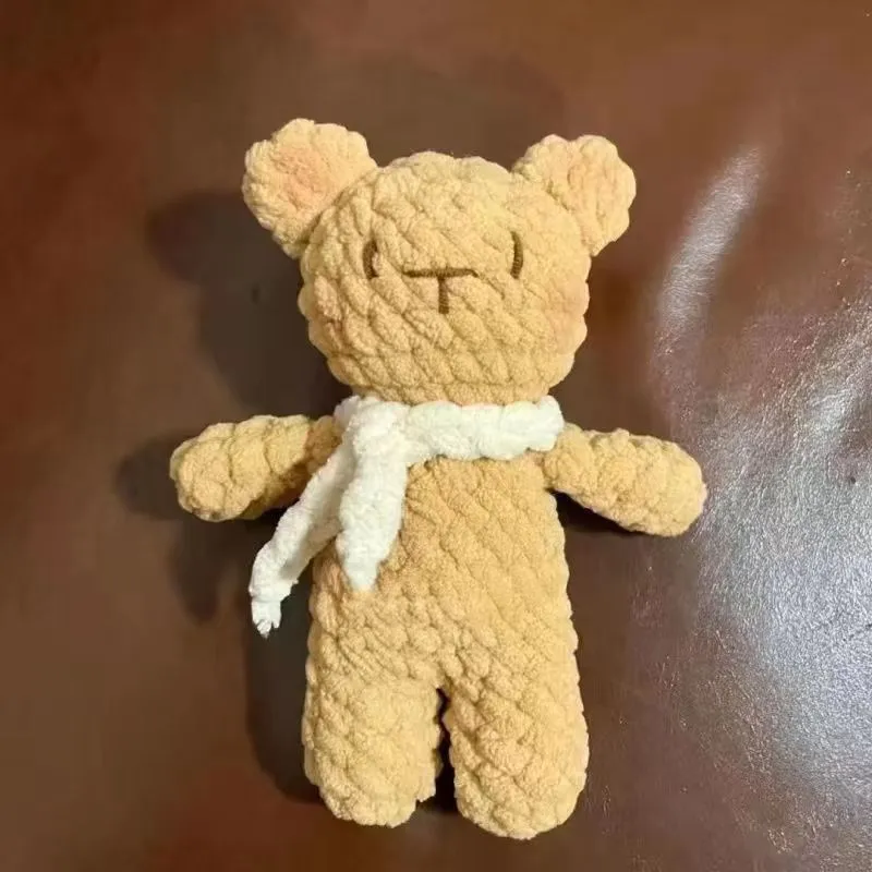 Cute Booty Bear Doll Crochet DIY Kit |2 Colors Available, With Video Tutorial product detail 5