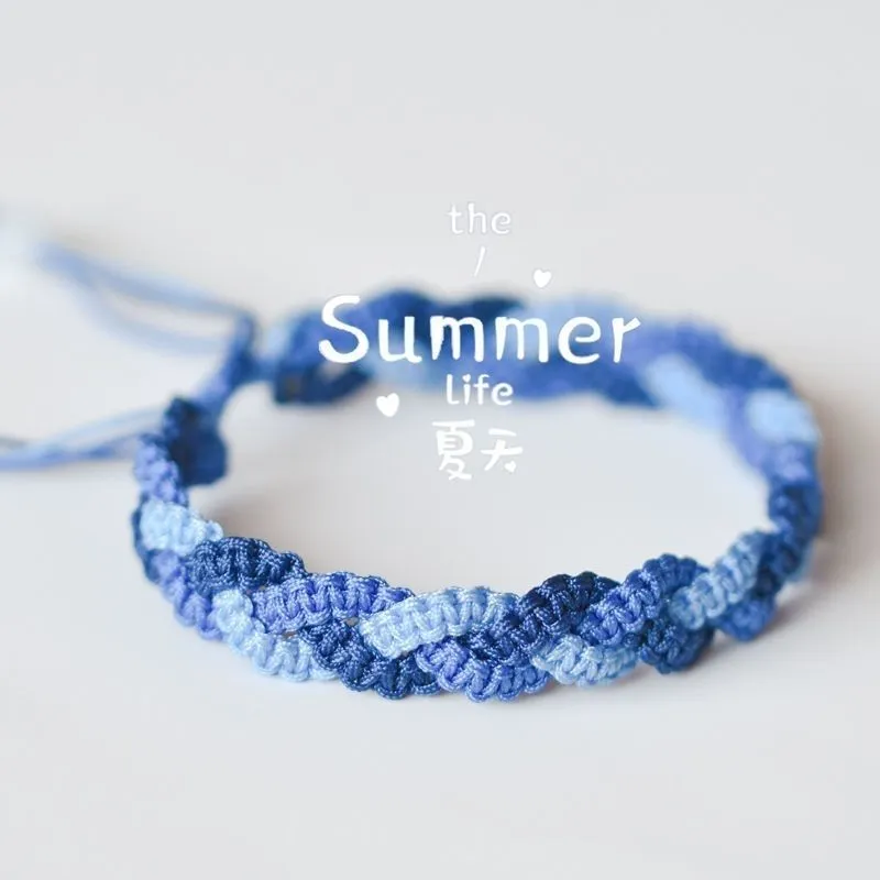 Lucky Woven Bracelet Crochet DIY Kit | All Tools Included, 6 Colors Available, With Detailed Video Tutorial product detail 6