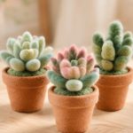 Needle-Felted Succulent Planter