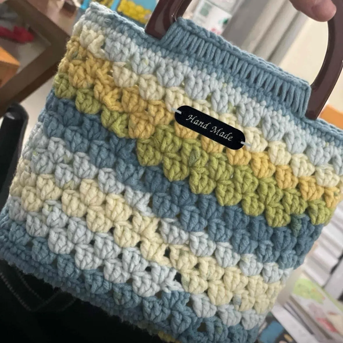 Wizard of Oz Casual Style Tote Bag Crochet DIY Kit | All Tools Included, 5 Colors Available, With Video Tutorial product detail 3