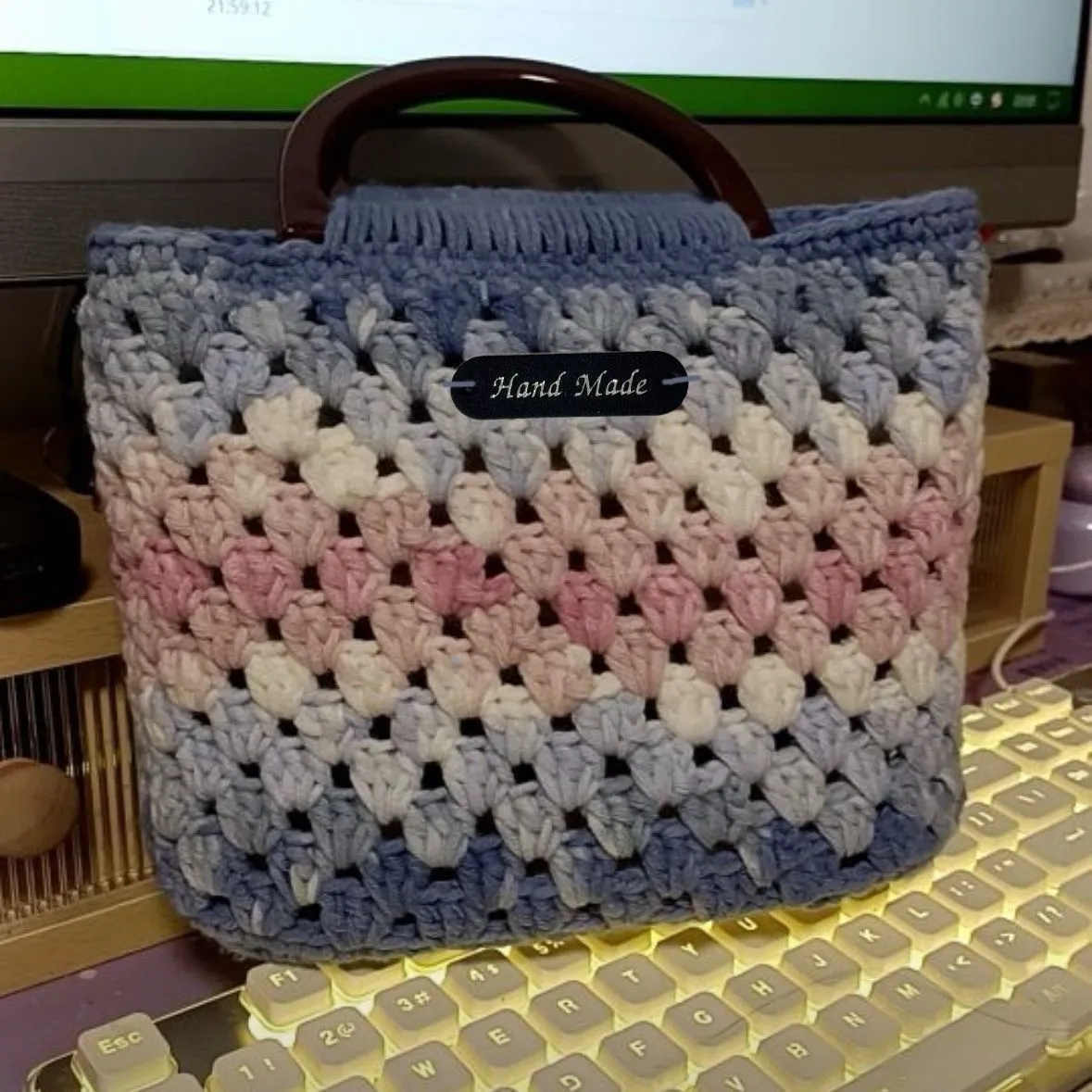 Wizard of Oz Casual Style Tote Bag Crochet DIY Kit | All Tools Included, 5 Colors Available, With Video Tutorial product detail 5