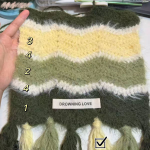 Four-Color Gradient Crochet Scarf DIY Kit | All Tools Included, 6 Colors Available, With Video Tutorial - Image 4
