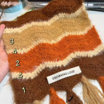 Four-Color Gradient Crochet Scarf DIY Kit | All Tools Included, 6 Colors Available, With Video Tutorial - Image 5