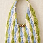 Green Wavy Openwork Crochet Bag DIY Kit | All Tools Included, With Video Tutorial - Image 3