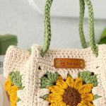 Sunflower Small Square Bag Crochet DIY Kit | All Tools Included, With Video Tutorial - Image 4