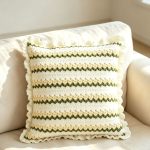 Tulip Lace Pillow Crochet DIY Kit | No Stuffing Included, 4 Colors Available, With Detailed Video Tutorial - Image 2