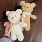 Cute Booty Bear Doll Crochet DIY Kit |2 Colors Available, With Video Tutorial - Image 2
