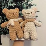 Cute Booty Bear Doll Crochet DIY Kit |2 Colors Available, With Video Tutorial - Image 4