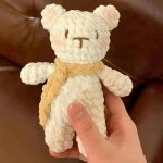 Cute Booty Bear Doll Crochet DIY Kit |2 Colors Available, With Video Tutorial - Image 6