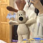 Comfort Puppy Doll Crochet DIY Kit | No Stuffing Included, Finished Size Approx 46cm, With Video Tutorial - Image 3