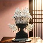 Diancui Nine‑Dragon‑Nine‑Phoenix Crown 3D Metal Puzzle DIY Kit | Decor Ornament Toy, With Detailed Video Tutorial