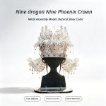 Diancui Nine‑Dragon‑Nine‑Phoenix Crown 3D Metal Puzzle DIY Kit | Decor Ornament Toy, With Detailed Video Tutorial - Image 2